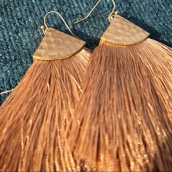 Fringe Tassel Earrings - 3 colors available! - Picture 5 of 5